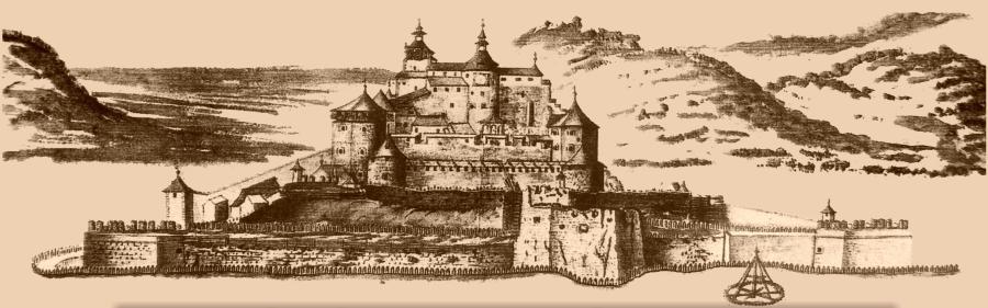 Dobová rytina Fiľakovského hradu